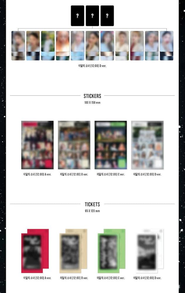 LOONA アルバム 12:00 LOONA 3rd Mini Album - 12:00 – Choice Music LA